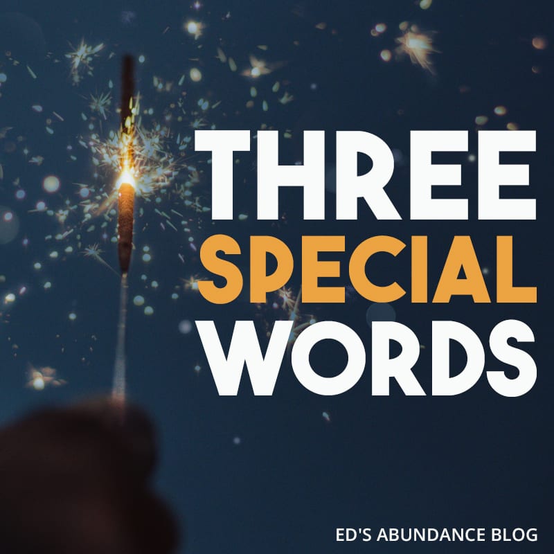 The three special words