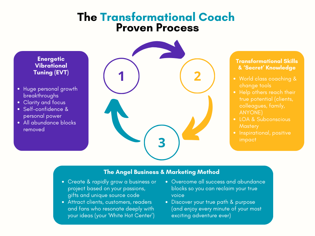 Transformational Coach Proven Process diagram